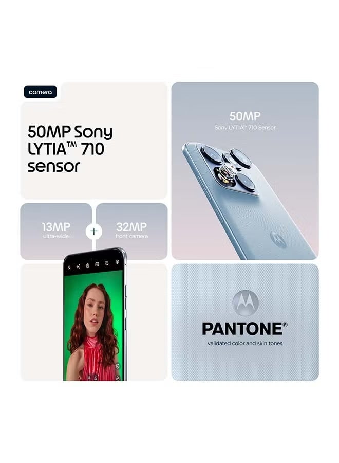 Motorola Edge 70 Fusion 5G Dual SIM Phone Pantone Country Air 12GB RAM 256GB Limited Edition with Free Gifts - Middle East Version - Image 4