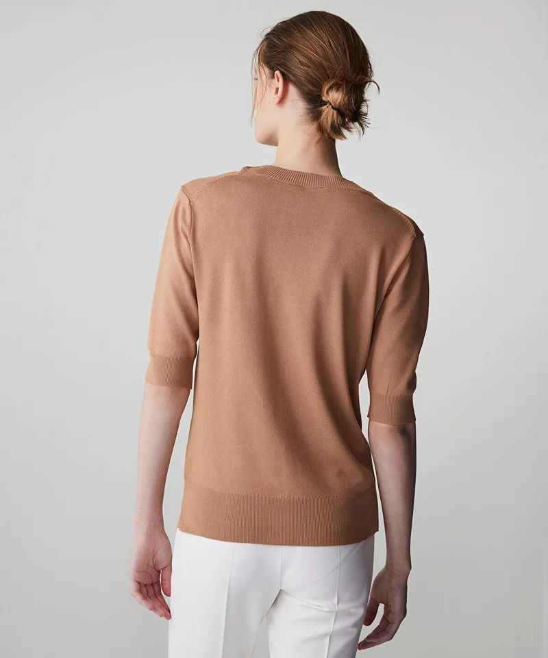 ابيكول Basic Knit Top
