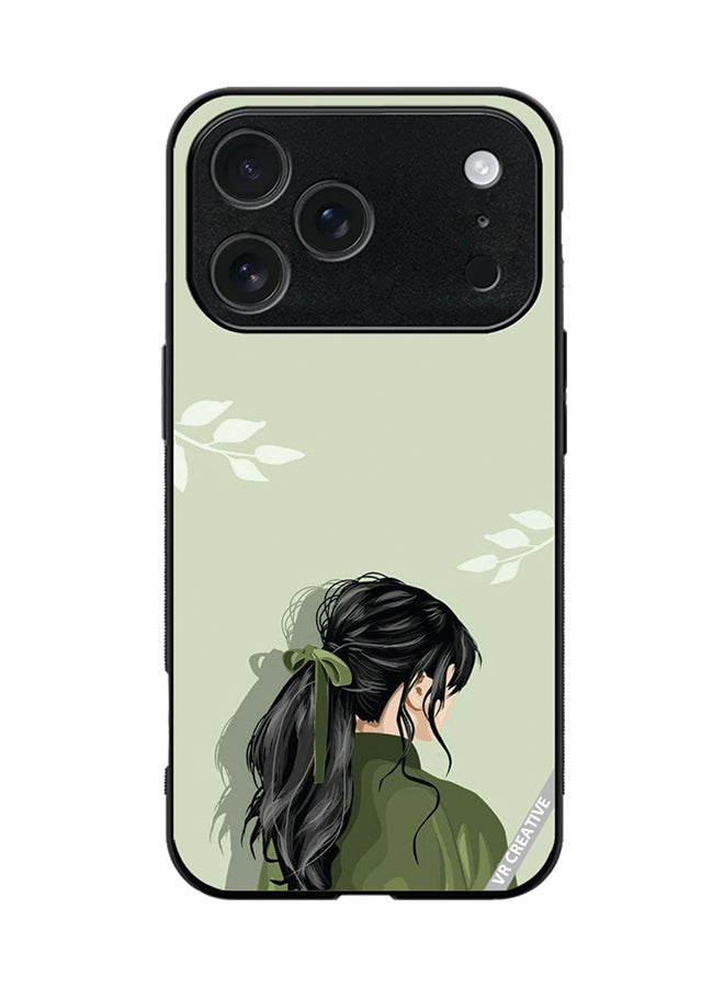 VR CREATIVE Protective Case Cover For Apple iPhone 17 Pro A Girl Design Multicolour