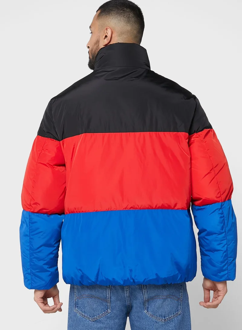 TOMMY JEANS Colour Block Puffer Jacket