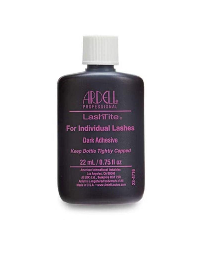 ARDELL - LashTite Dark Lash Glue for Individual Lashes, Waterproof (22ml) - Image 1