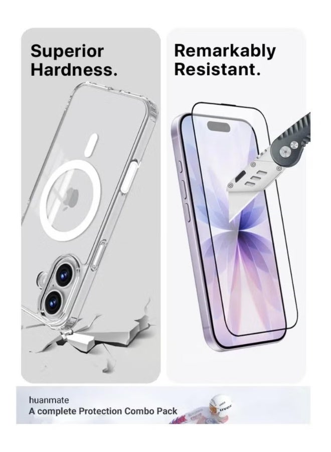 iPhone 17-Premium 3-in-1 Protection Kit | Magnetic Case, Screen Protector & Camera Lens Shield - Image 5