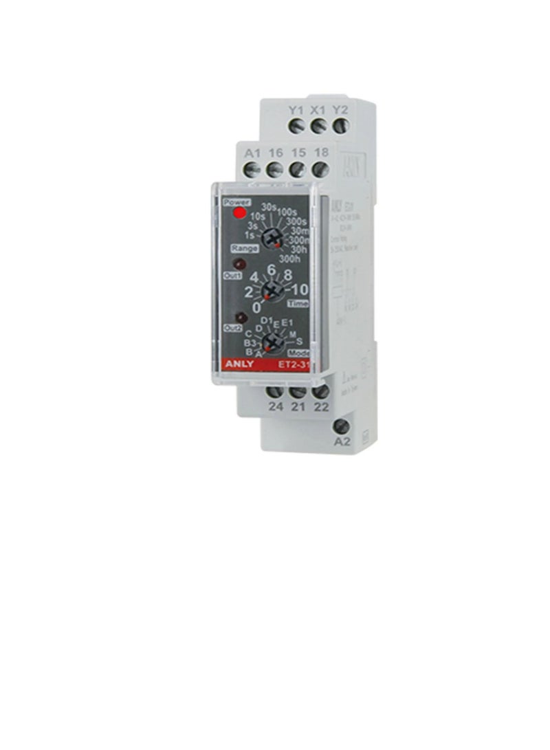 ANLY Multi Function Analog Timer 1S-300H AC/DC24-240V ET2-31  - Image 1