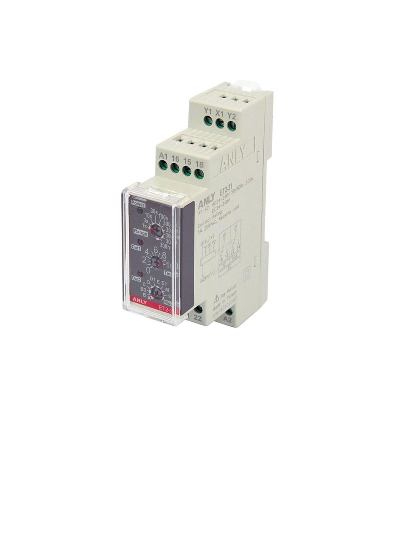 ANLY Multi Function Analog Timer 1S-300H AC/DC24-240V ET2-31  - Image 3