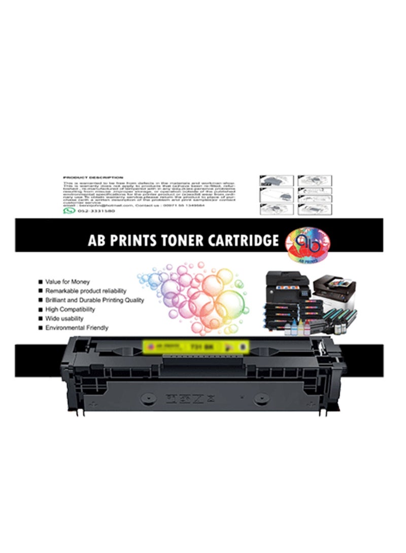 054 Yellow This Compatible toner cartridge