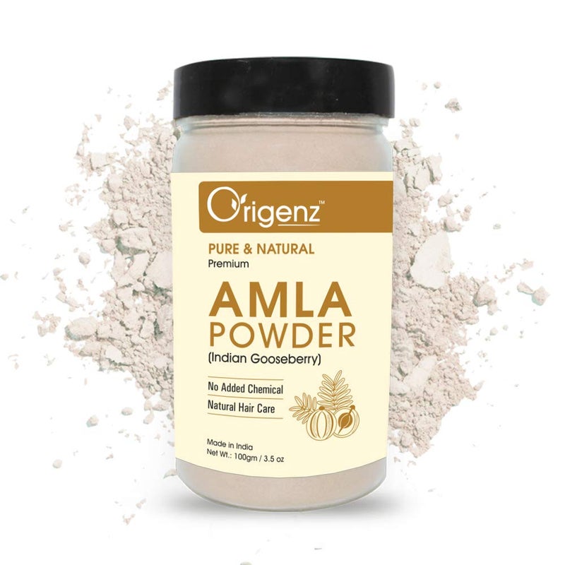 Origenz Hair Care 5 Powders Combo 500gm  Amla Reetha Shikakai Bhringraj Hibiscus Powder Pack for Wash Healthy Scalp Nourishment Mask Helps to Control Dandruff Hairfall  Natural Cleanser  In Jar 100 gm X 5 - Image 2