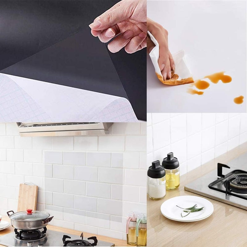 Generic WALLFLY Transparent Solid Wood Sticker Film Desktop Protective Film Self Adhesive Covering Removable Protective Film Contact Paper Shelf Drawer Liner Transfer Tape Roll 2 by 75 Feet  - Image 4