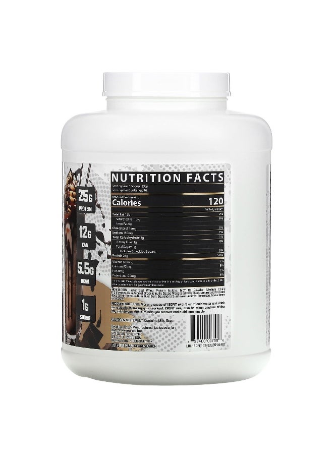 Nutrex Research Nutrex Research, IsoFit, Chocolate Shake, 5.1 lbs (2,317 g)  - Image 2