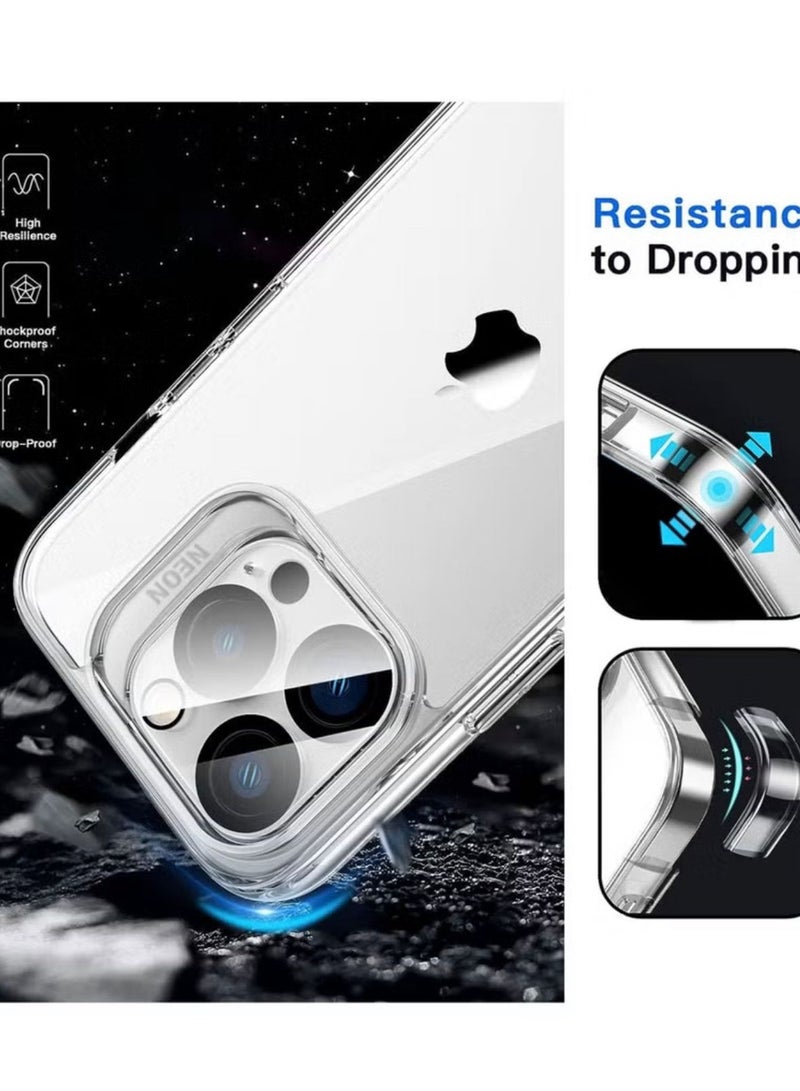 Neon Complete protection package for iPhone 15 Pro Max, original package from Neon, protection case made of high-quality materials, maximum protection against scratches and breakage (6in1) - Image 3