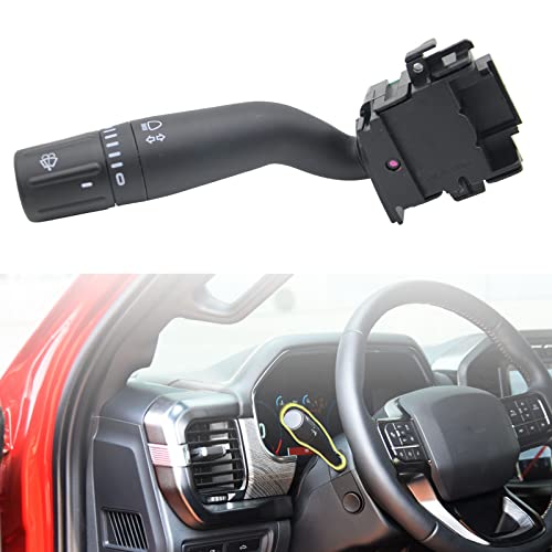 ZZCSZ SW-6874 Turn Signal Multi-Function Switch Windshield Wiper Switch Assembly Compatible with 2011-2013 Ford F-150 F-250 F-350 F-450 F-550 Super Duty Replaces# BC3Z-13K359-BA, SW6874, BC3Z13K359BA - Image 1