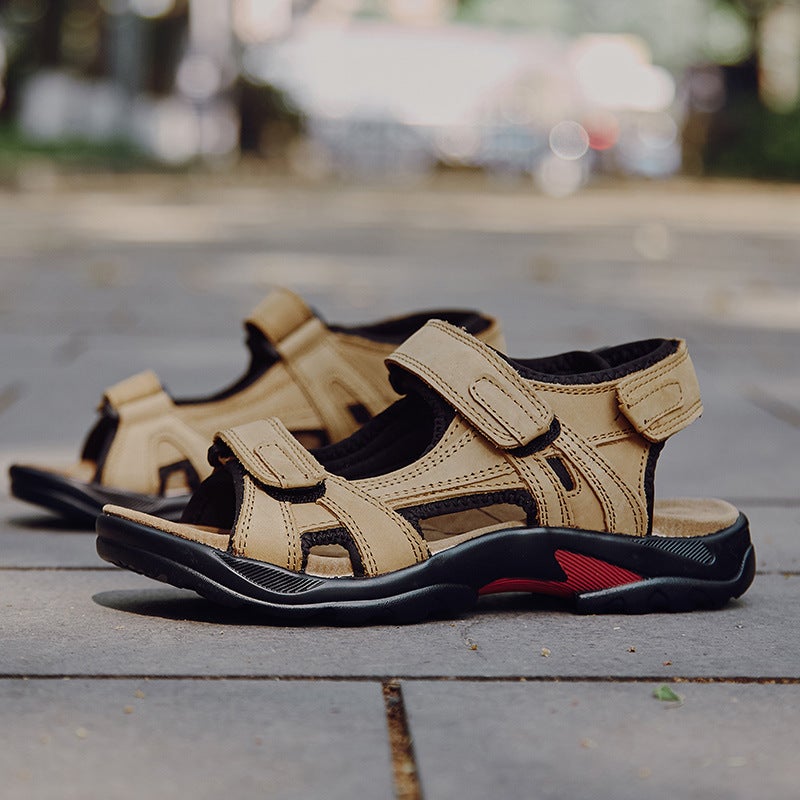 Plus Size Sandals Open Toe 2024 Independent Station A Generation Of Outdoor Travel Sandals Men - Image 2