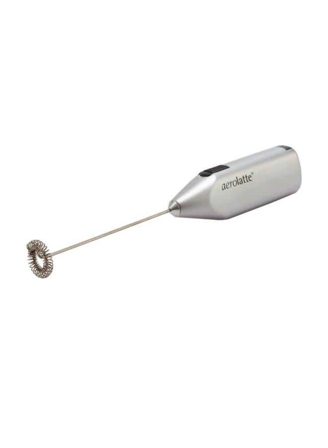 aerolatte Battery Powered Handheld Stainless Steel Durable Travel Milk Frother Silver - Image 1
