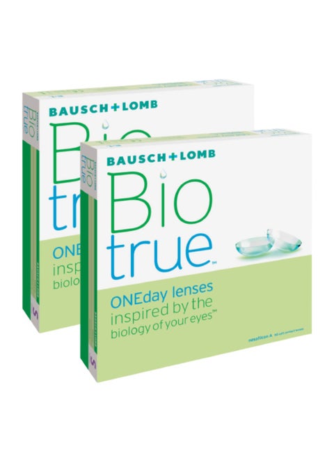 Pack Of 90+90 Biotrue One Day Contact Lenses