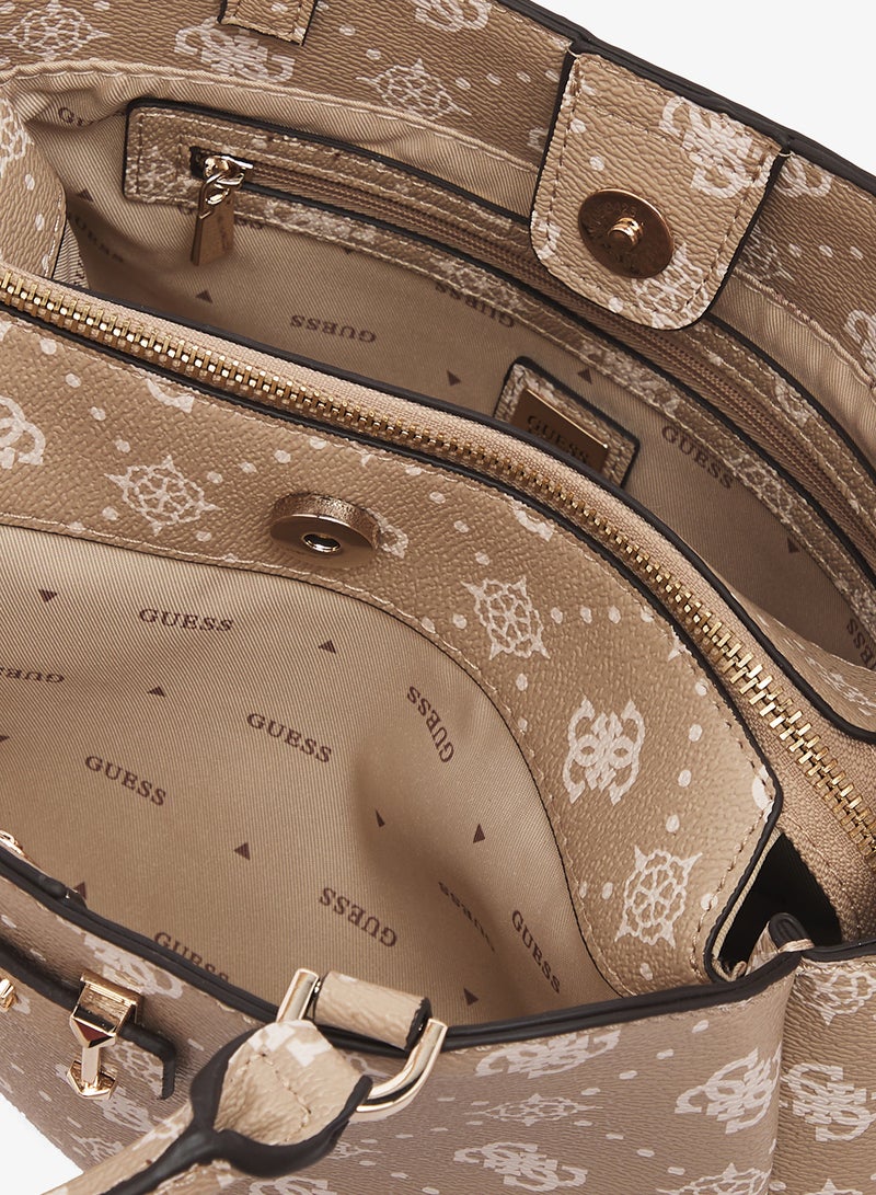 GUESS Silia Girlfriend Satchel Bag - Image 5