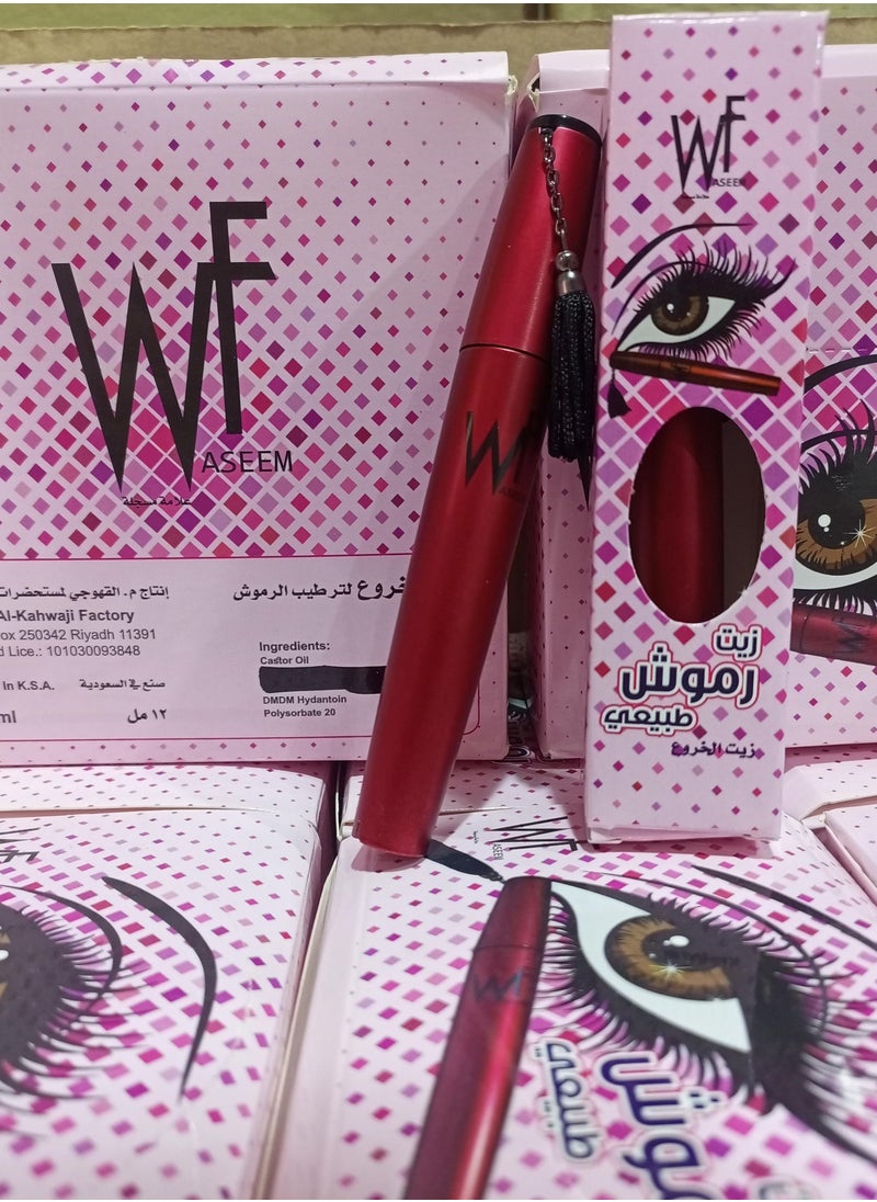 WF - Natural eyelash oil with castor oil 12 ml - Image 1