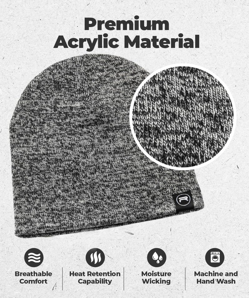 Revony mens Be2 Beanie Hat - Image 2