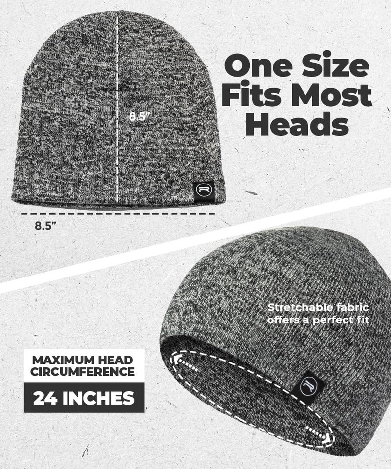 Revony mens Be2 Beanie Hat - Image 5