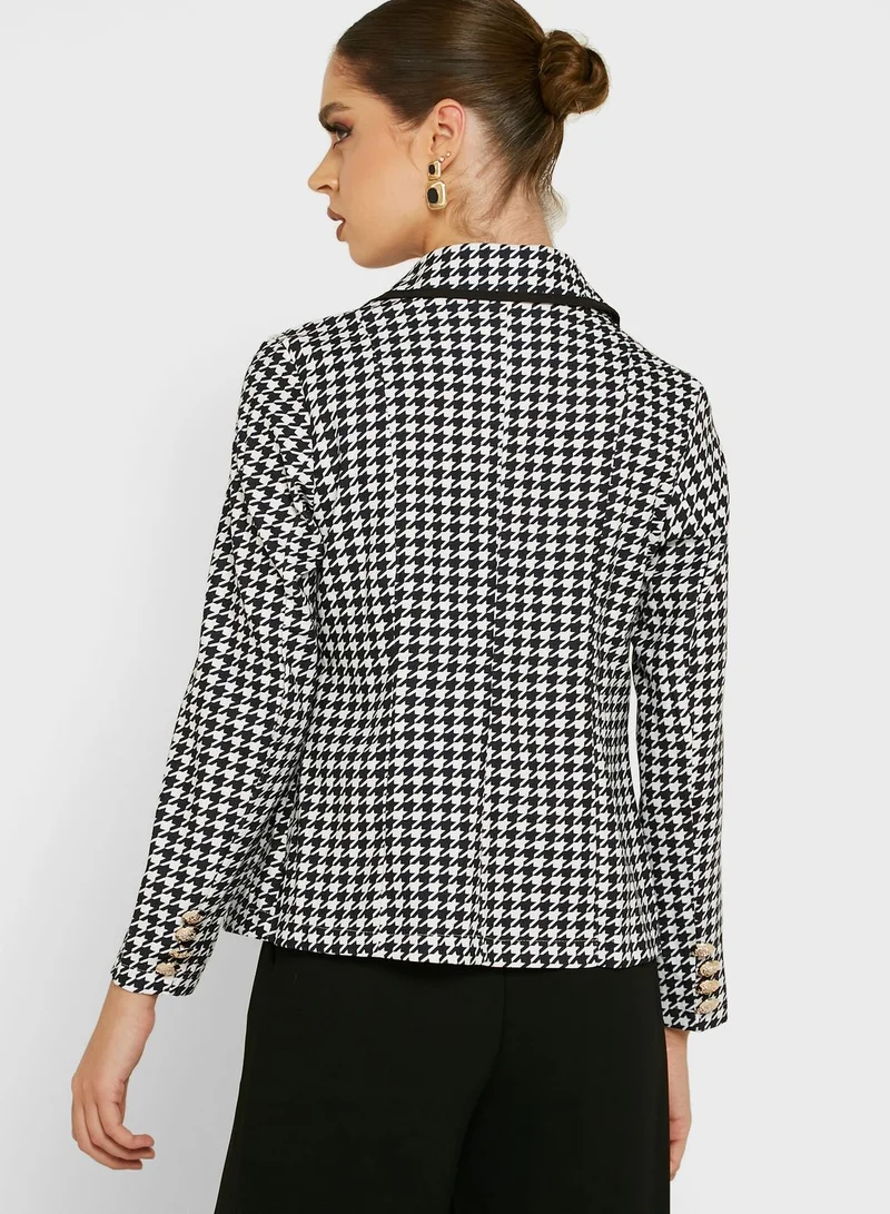 ايلا Checked Blazer