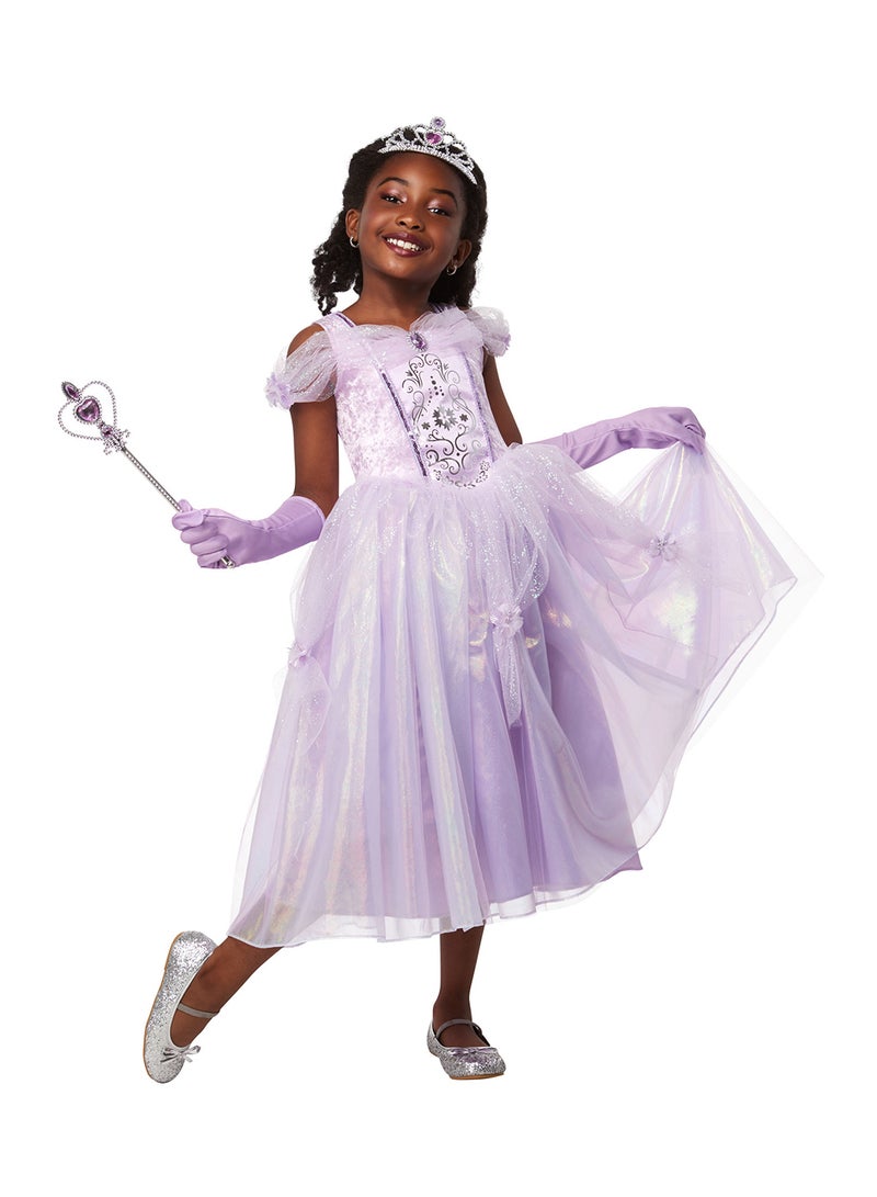 Rubies زي الأميرة الأرجوانية للأطفال - الحجم صغير (3-4 سنوات) - Image 1