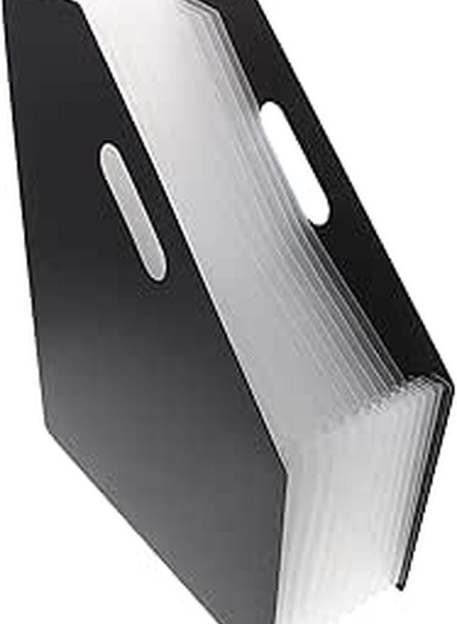 Portable Expanding File Folder Organizer with Multiple Pockets for Documents Receipts Cash - Image 1