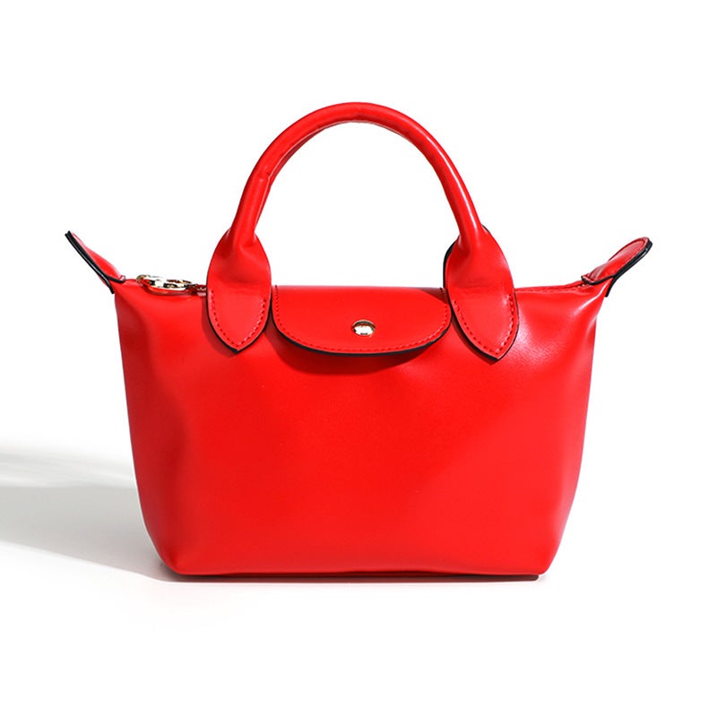 2024 Chic Large Capacity Dragon Tote Shoulder Bag Red