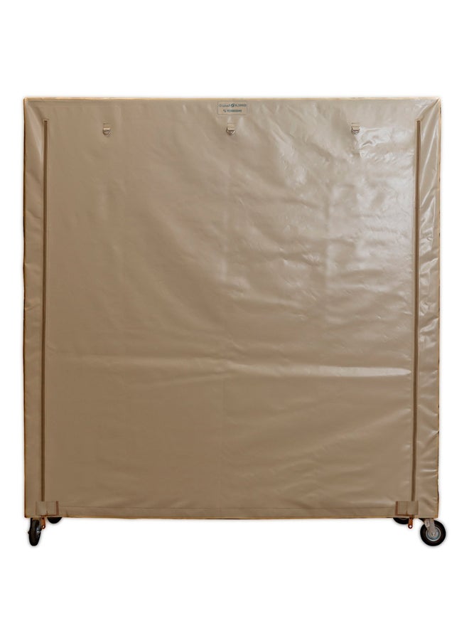AL SANIDI SteeL storage outdoor cupboard, Warehouse storage for camping, Multicolored , Size 65*200*200 Cm  - Image 2