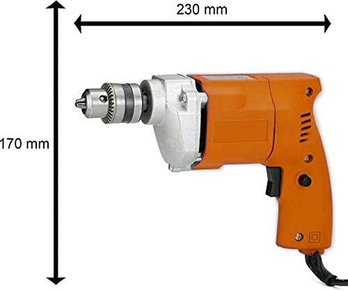 MLD APD010A Electric Drill Machine 10Mm with 5 pcs Masonry Drill Bit Set Size 10 mmColorMulti MaterialPlastic - Image 4