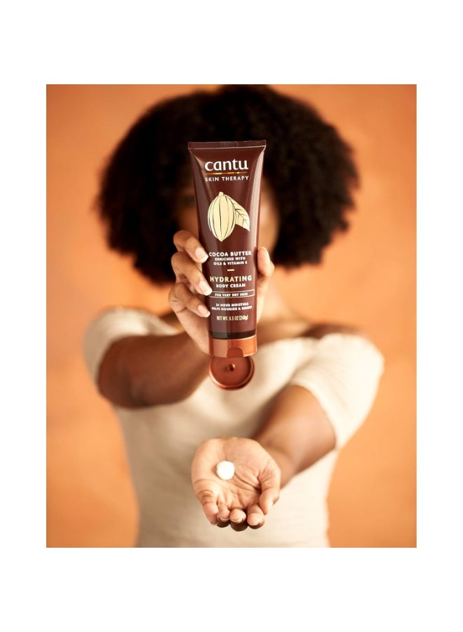 Cantu Therapy Cocoa Butter Hydrating Body Cream for very Dry Skin, 8.5 Ozounce - Image 2