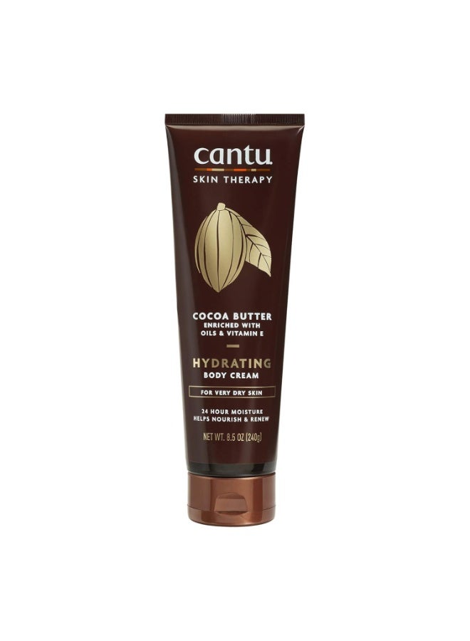 Cantu Therapy Cocoa Butter Hydrating Body Cream for very Dry Skin, 8.5 Ozounce - Image 1