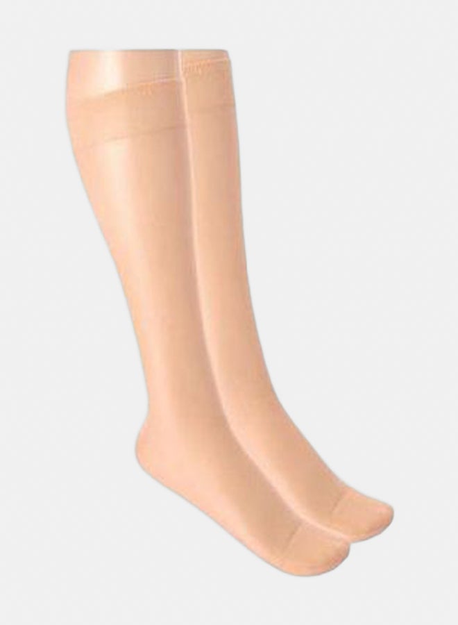 Silvy - Set Of (5) Knee High Voile Socks - Image 2