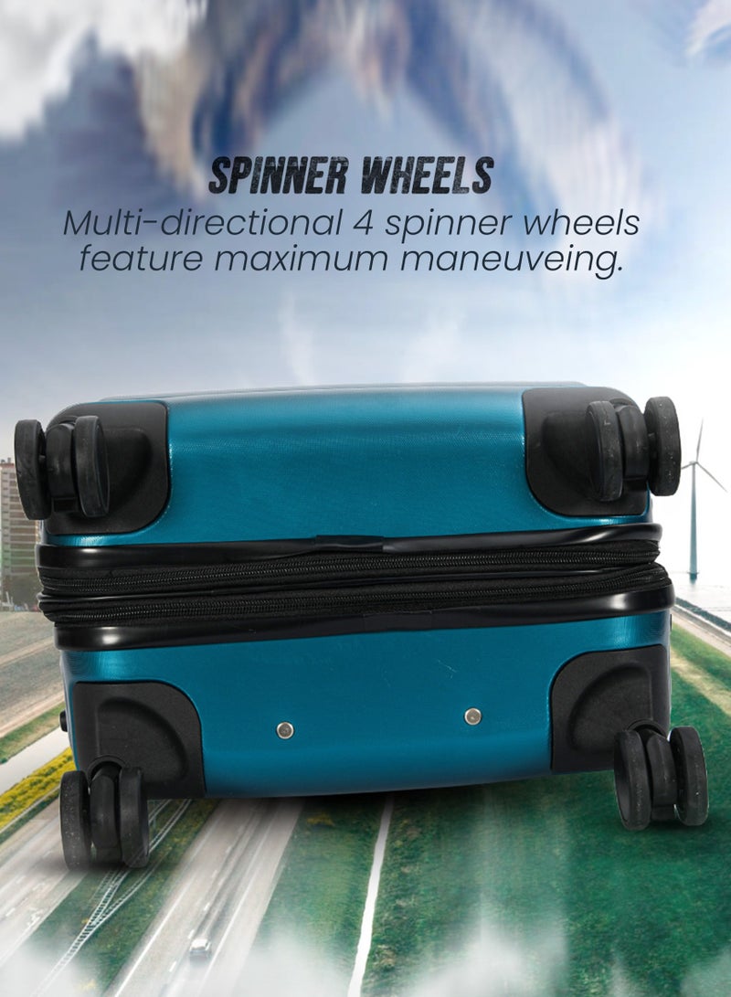 ستار لايف مجموعة حقائب سفر مكونة من 4 قطع من حقائب أمتعة السفر ذات الجانب الصلب من مادة ABS - Image 4
