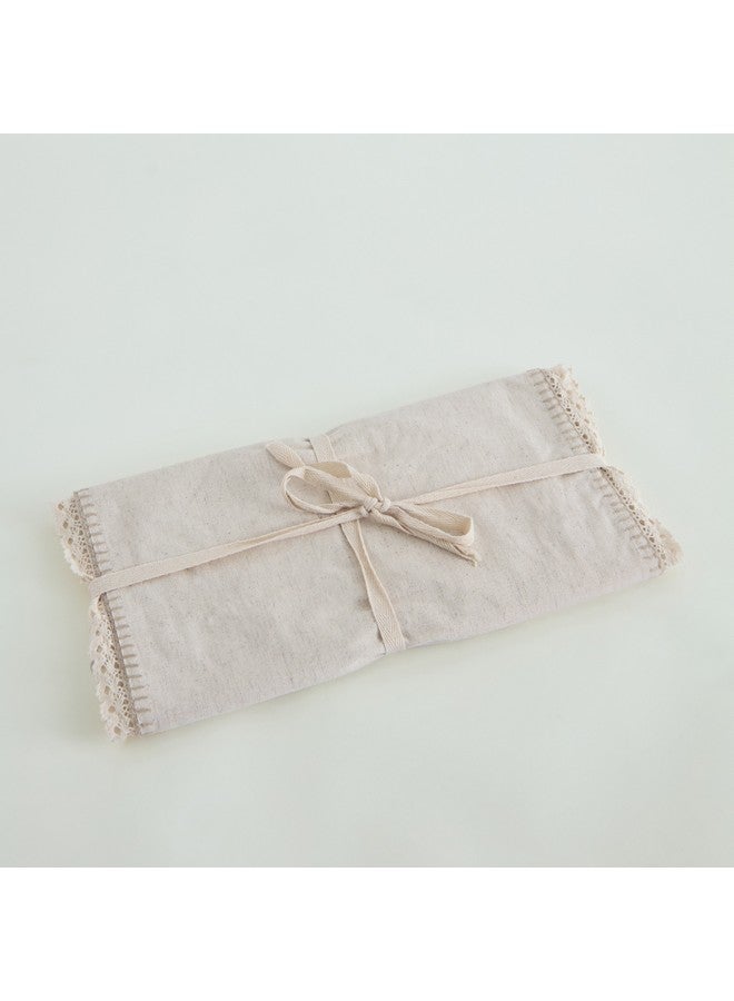 Home Box طقم حواف طاولة دانتيل من ناتوريو 2 قطعة 48 x 33 سم - Image 5