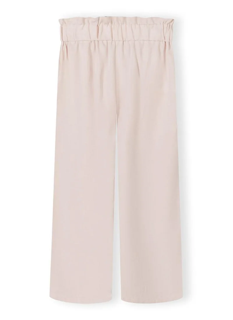 MINOTI Teen Girls Top and Wide-Leg Trousers Set with Buttons