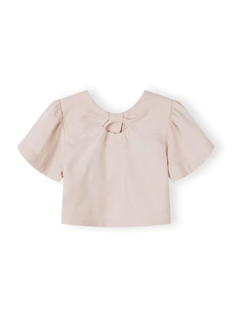 MINOTI Teen Girls Top and Wide-Leg Trousers Set with Buttons