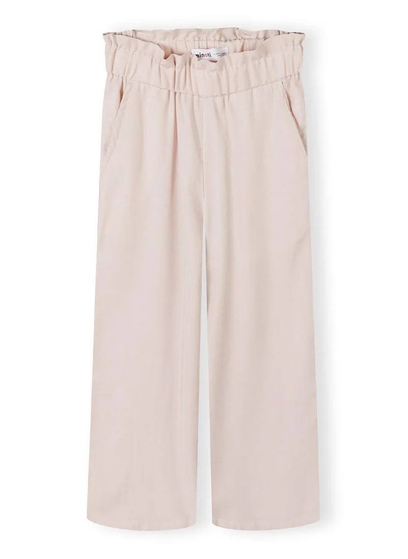 MINOTI Teen Girls Top and Wide-Leg Trousers Set with Buttons