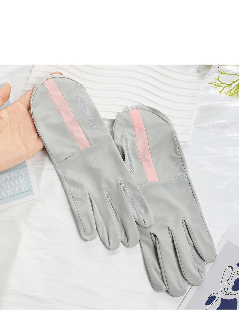 RTYY قفازات نسائية، قفازات قيادة، قفازات طويلة للحماية من أشعة الشمس في الصيف، حماية من الأشعة فوق البنفسجية - Image 3
