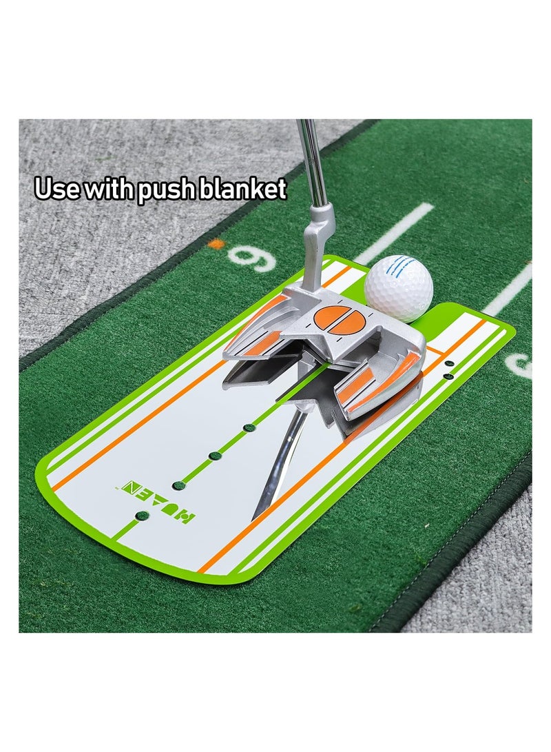 KASTWAVE مرآة محاذاة وضع الجولف، أداة تدريب وضع الجولف المحمولة، للمبتدئين في ممارسة وضع الجولف، أداة وضع فعالة، معدات تدريب جولف احترافية - Image 4