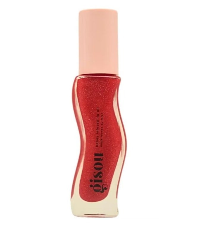 Gisou Honey Infused Lip Oil 8ml - Cherry on the Cake - Image 1
