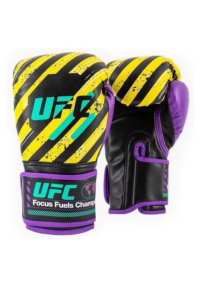 UFC Prodigy Youth Boxing Training Gloves, Size 6 oz, Multicolor