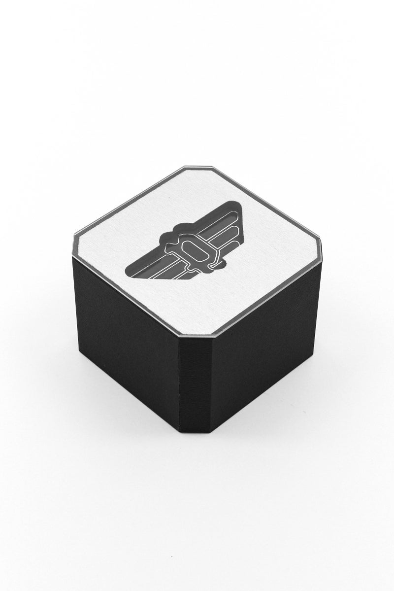 POLICE Men Weave Lea Strap Bracelet, Black - Image 2