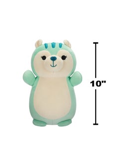 Squishmallows 10 inch Medium Plush Erma Mint Green Squirrel Hugmee Officially Licensed Kellytoy Plush Toy Colorful Soft Gift for Kids Girls & Boys Washable Squishy Stuff Toy Multicolor All Age  - Image 5