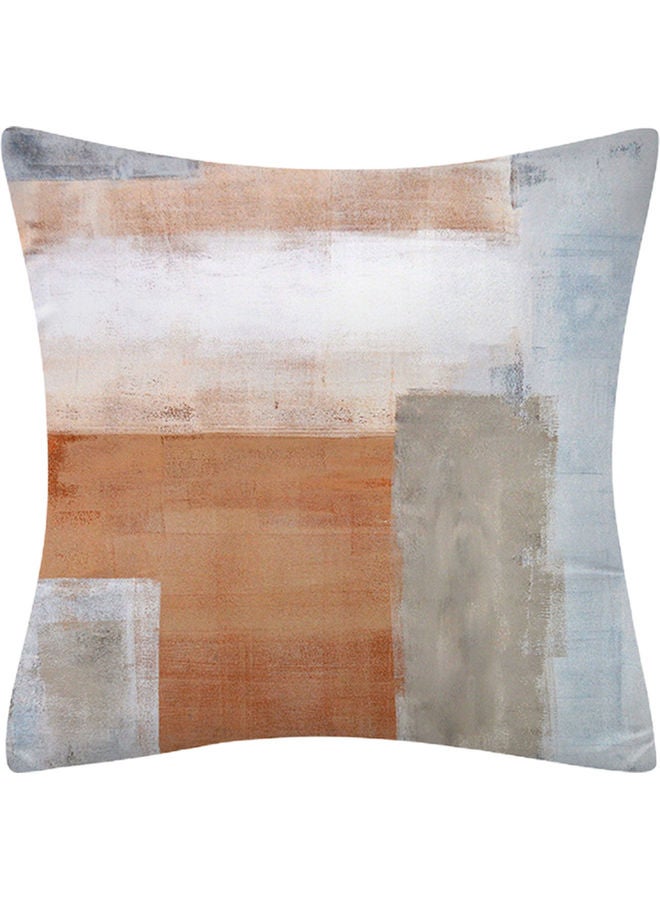 نيبمينينت غطاء وسادة من البوليستر مزين بطبعة متعدد الألوان 45x45سم