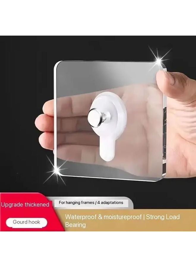 20pcs Acrylic No Drill Wall Nails Strong Adhesive Invisible Hanging For Photos - Image 4