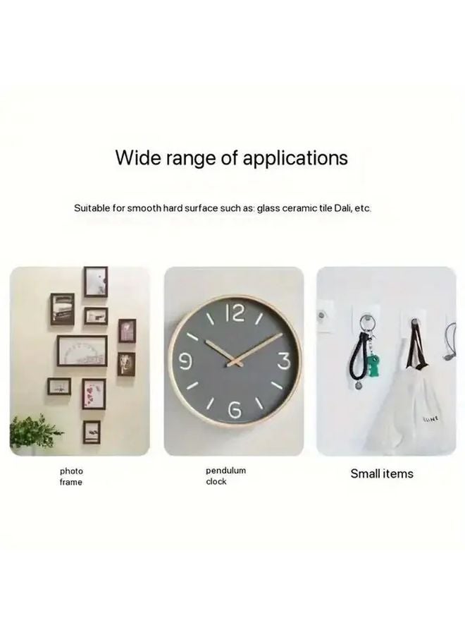 20pcs Acrylic No Drill Wall Nails Strong Adhesive Invisible Hanging For Photos - Image 5