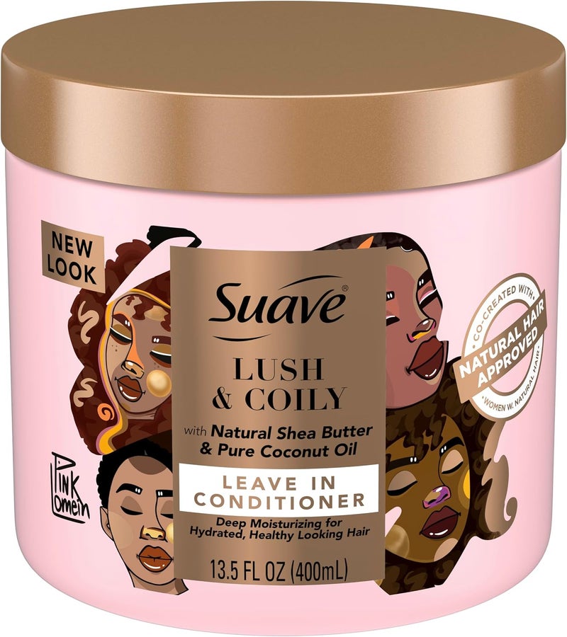 Suave Professionals for Natural Hair Nourish & Strengthen LeaveIn Conditioner 400ml - Image 1