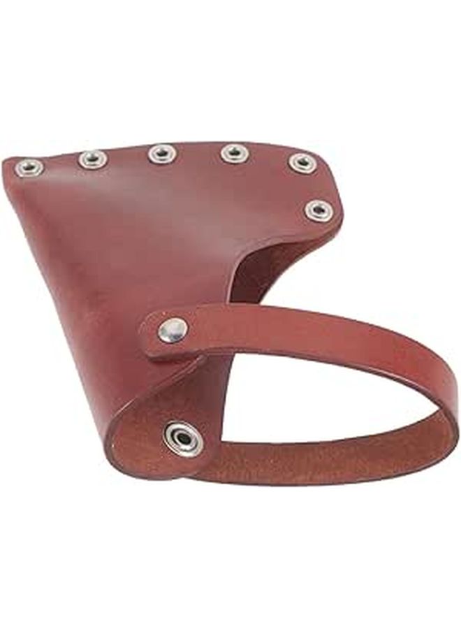 Leather Hatchet Cover Axe Protector Portable Outdoor Tool Holder For Camping Bushcraft - Image 1