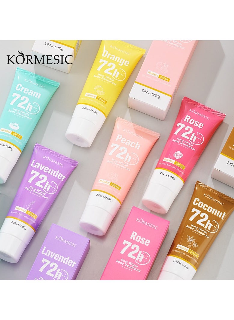 Kormesic Peach 72-Hour Full Body Cream 80g  - Image 5