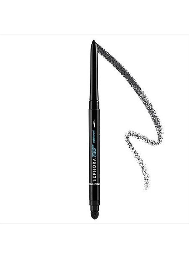 SEPHORA COLLECTION Retractable Waterproof Eyeliner 09 Glitter Black - Image 1