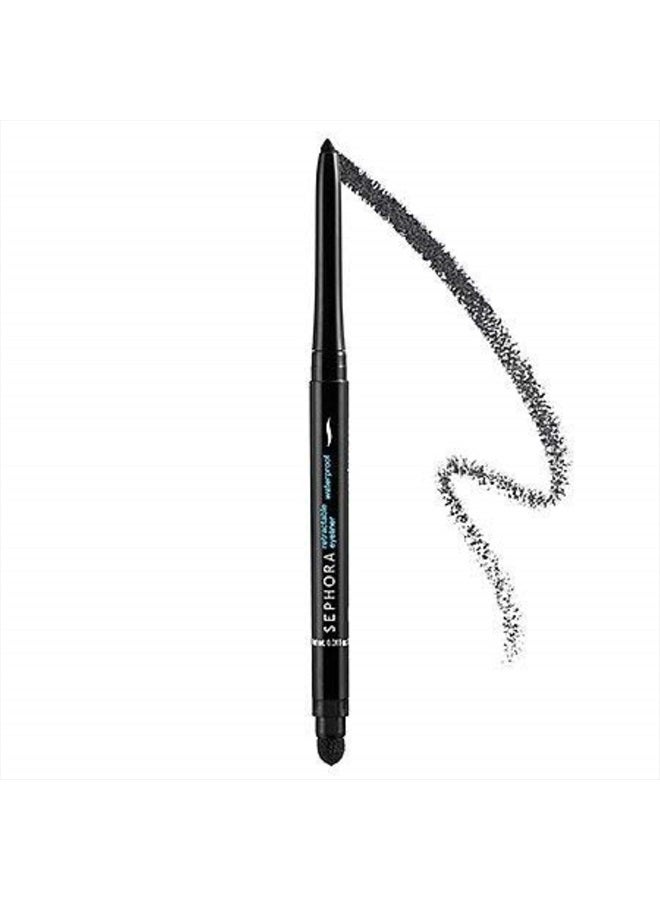 SEPHORA COLLECTION Retractable Waterproof Eyeliner 09 Glitter Black - Image 2