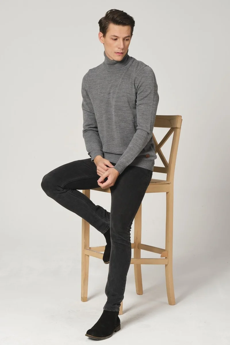 Alexander Gardi Alexandergardi Turtleneck Regular Fit Sweater (AG5032)